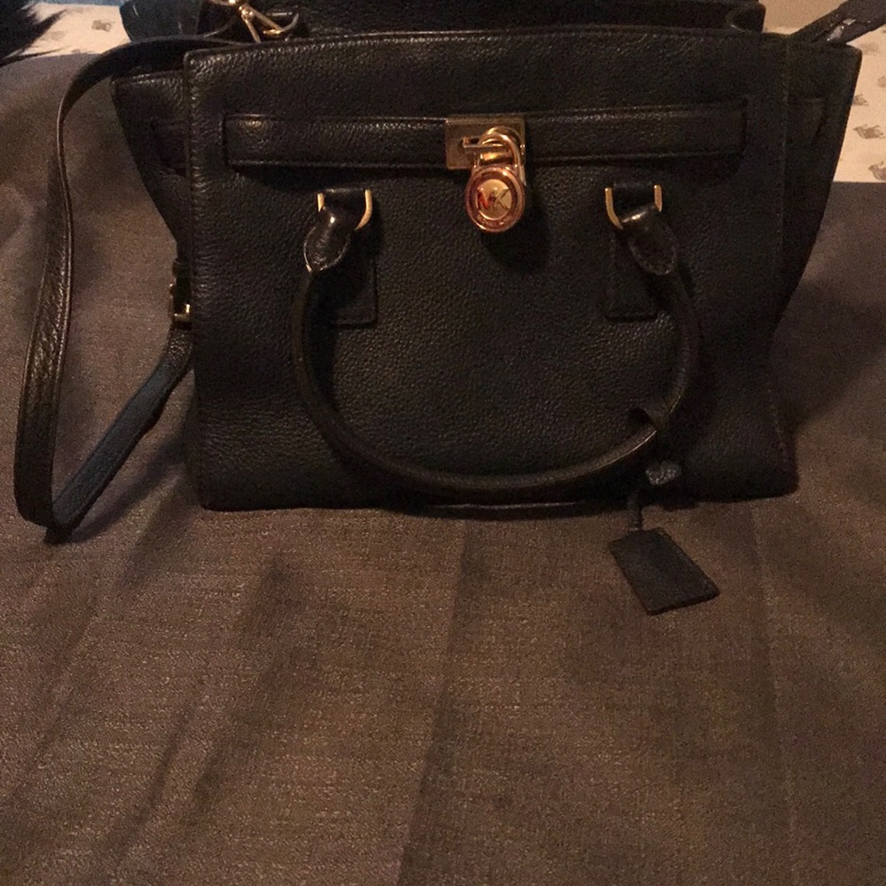 Navy blue Michel kors purse